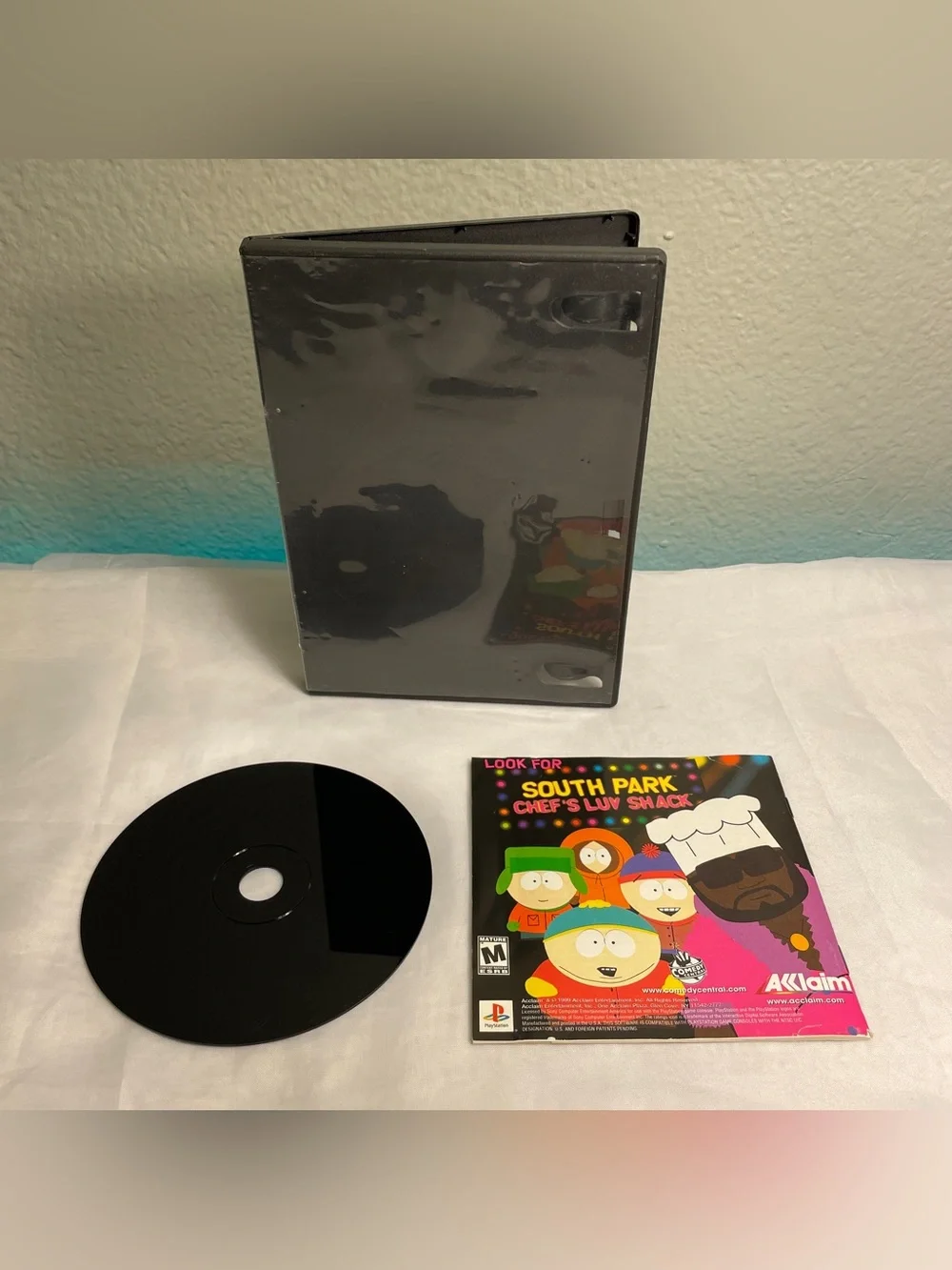 South Park Rally (PlayStation 1, 1999) PS1 W/ Reg Card No Original Case Works